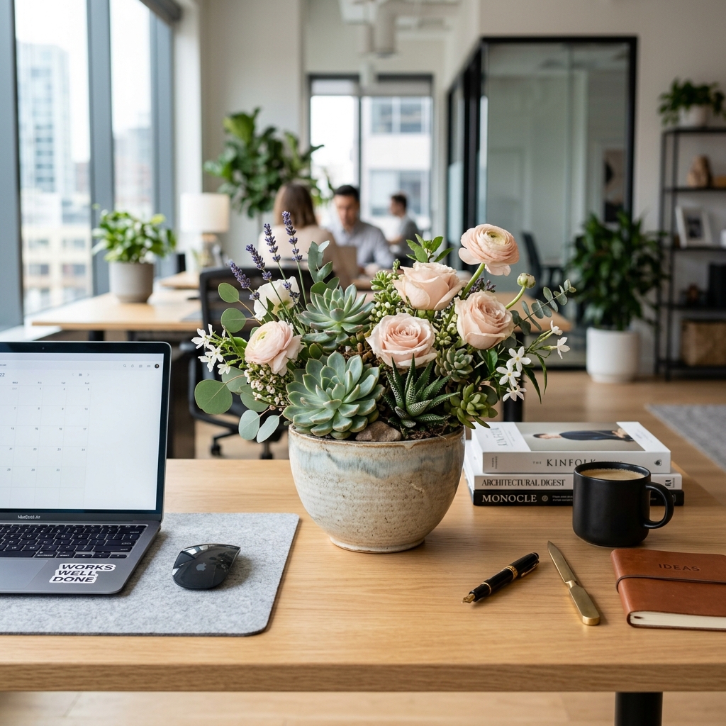 İş Yeri Çiçekleri